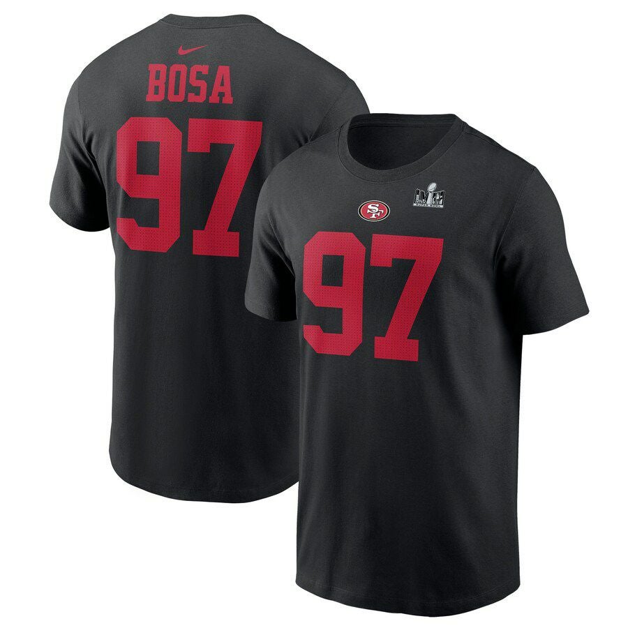 NFL ニック・ボーサ 49ers Tシャツ 第58回スーパーボウル進出記念