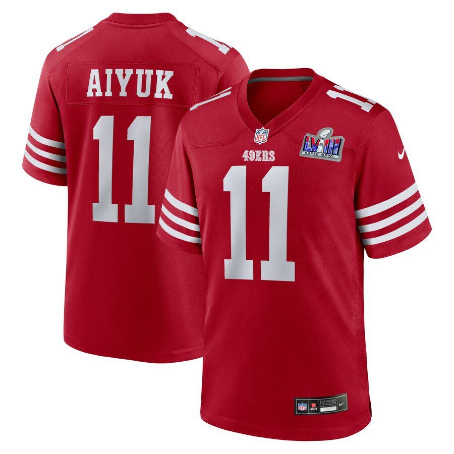 NFL ブランドン・アイユーク 49ers ユニフォーム 第58回スーパーボウル