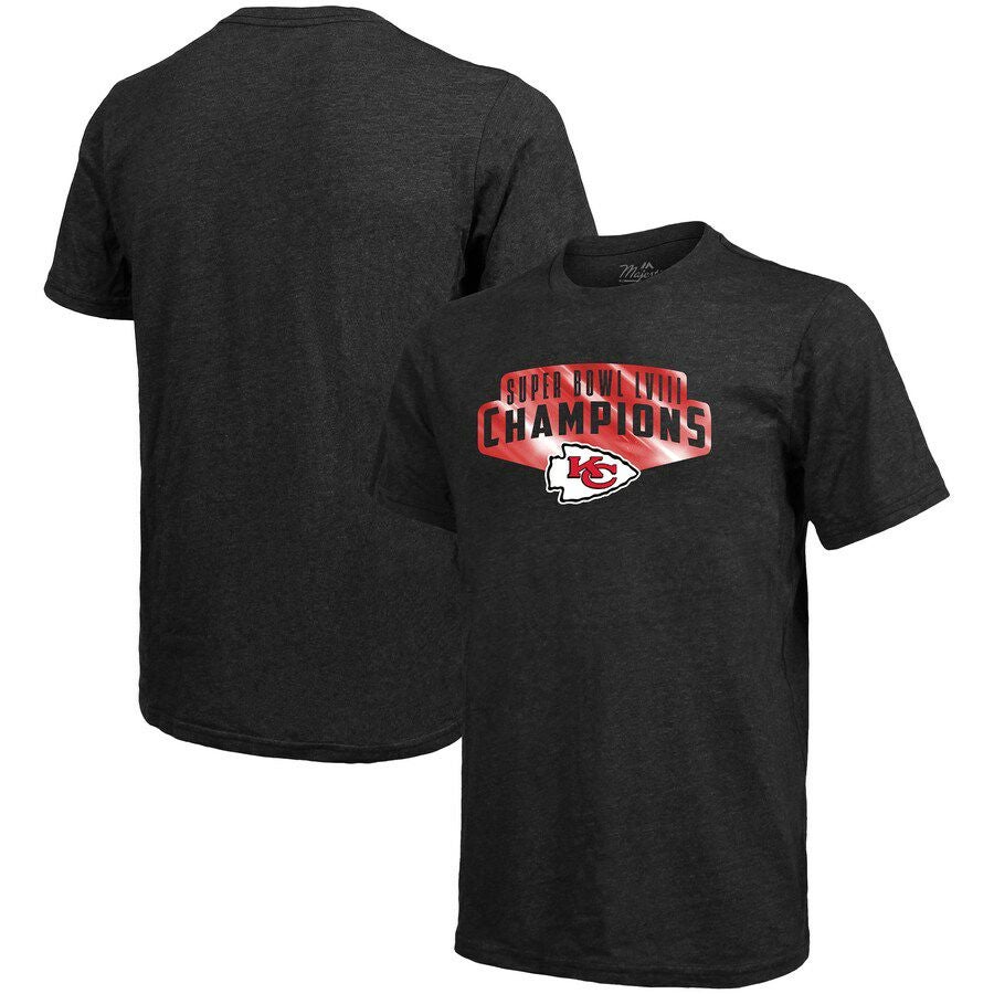 NFL チーフス Tシャツ 第57回 スーパーボウル 優勝記念 Luxe Foil Tri