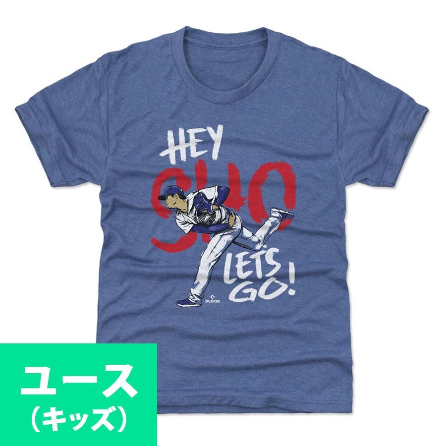 MLB 大谷翔平 ドジャース Tシャツ キッズサイズ ユース Sho Time Sign