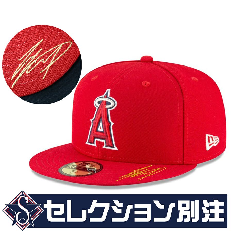 MLB 大谷翔平 エンゼルス キャップ 2023 MVP & HR王 59FIFTY Fitted