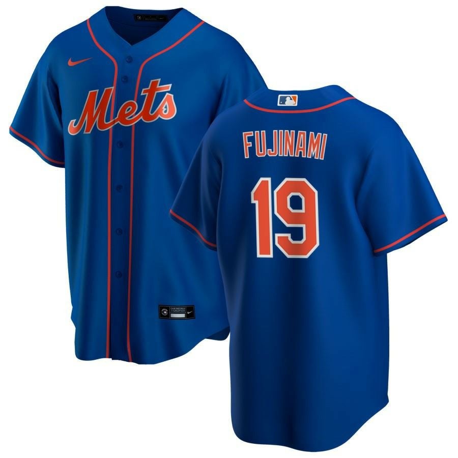 藤浪晋太郎レプリカユニフォーム新品 MLB 藤浪晋太郎 メッツ ユニフォーム Alternate レプリカ Jersey