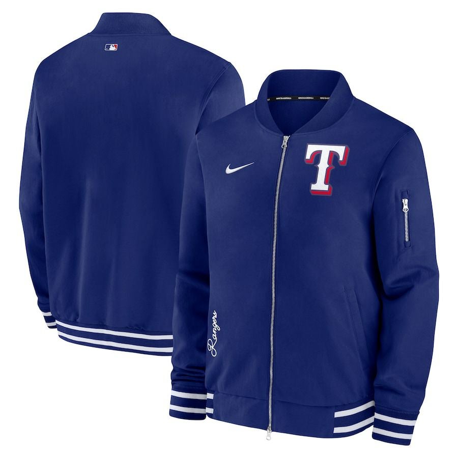 ナイキ NIKE 野球 MLB ニューヨーク メッツ ジャケット 公式 ボンバー MLB メッツ ジャケット 2024 選手着用モデル オーセンティック Full