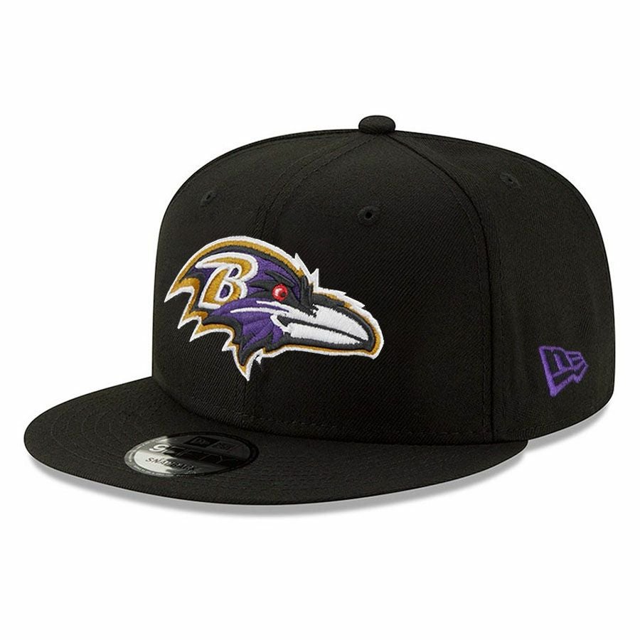 ★タイムセール★ 【貴重】NFL レイブンズ ニューエラ 9FIFTY キャップ NFL レイブンズ キャップ ニューエラ ブラック メンズ - NFL