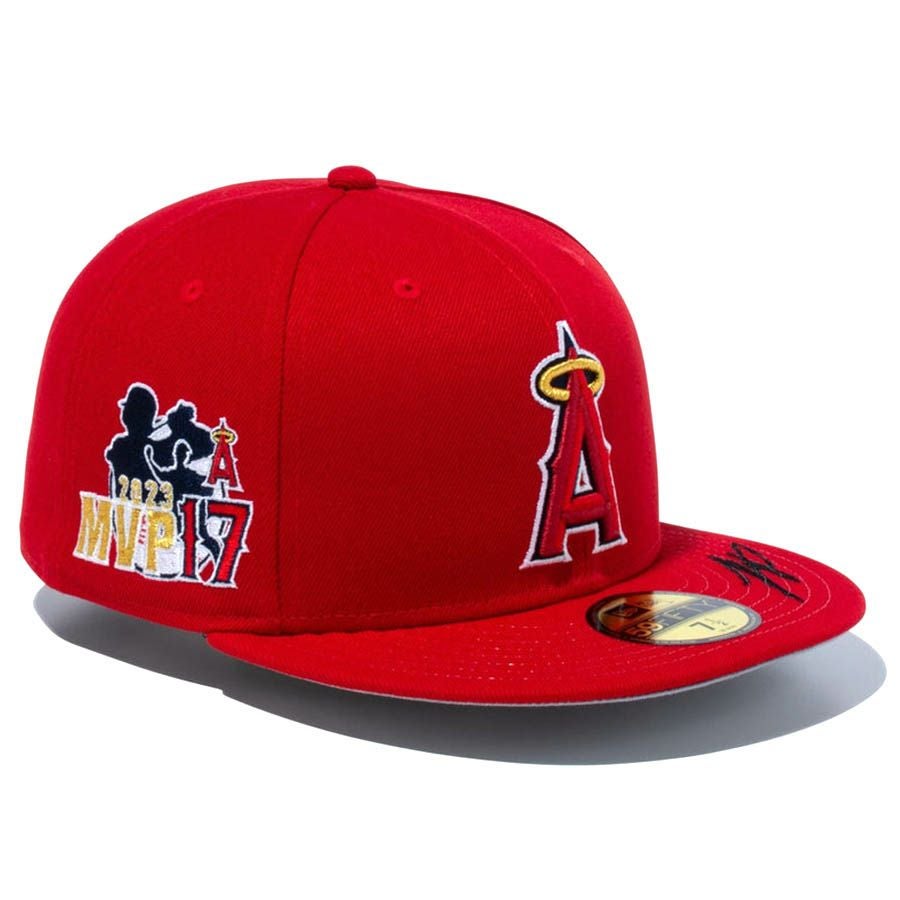 MLB 大谷翔平 エンゼルス キャップ 2023 MVP & HR王 59FIFTY Fitted