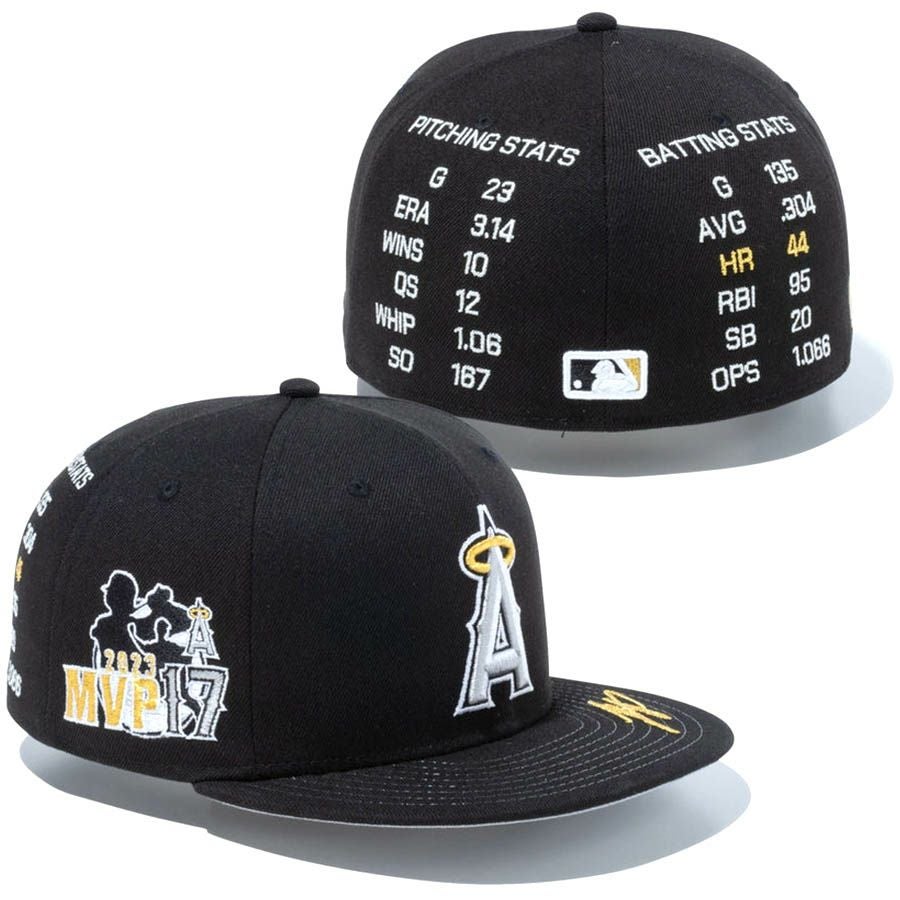 MLB 大谷翔平 エンゼルス キャップ 2023 MVP & HR王 59FIFTY Fitted