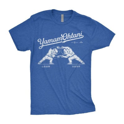 MLB 大谷翔平 山本由伸 佐々木朗希 ドジャース Tシャツ 【海外モデル 
