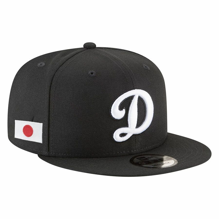 MLB 大谷翔平 ドジャース キャップ Japan Flag 日の丸パッチ 9FIFTY