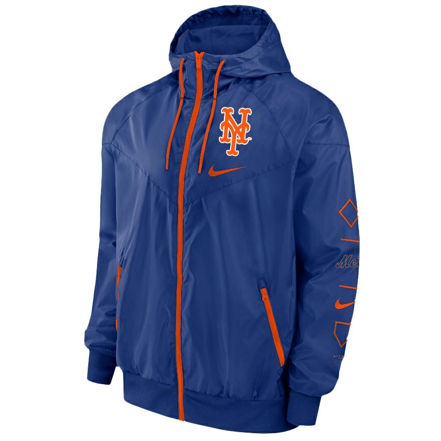 MLB メッツ ジャケット ウィンドブレーカー Team Runner Windrunner