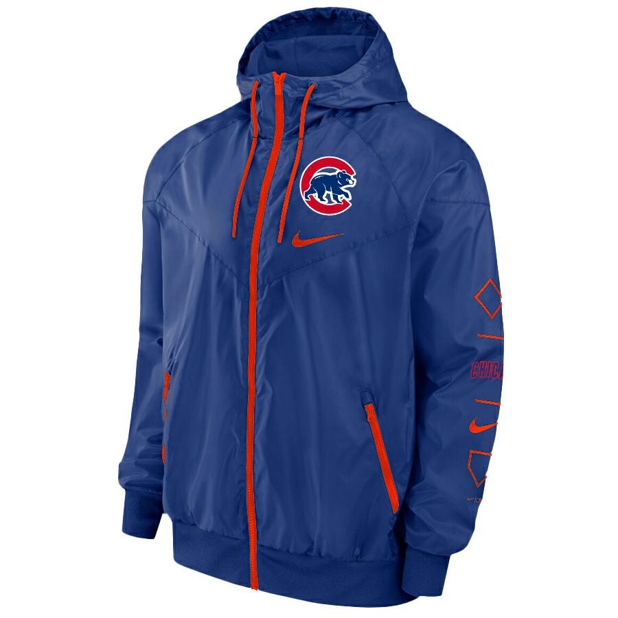 MLB カブス ジャケット ウィンドブレーカー Team Runner Windrunner