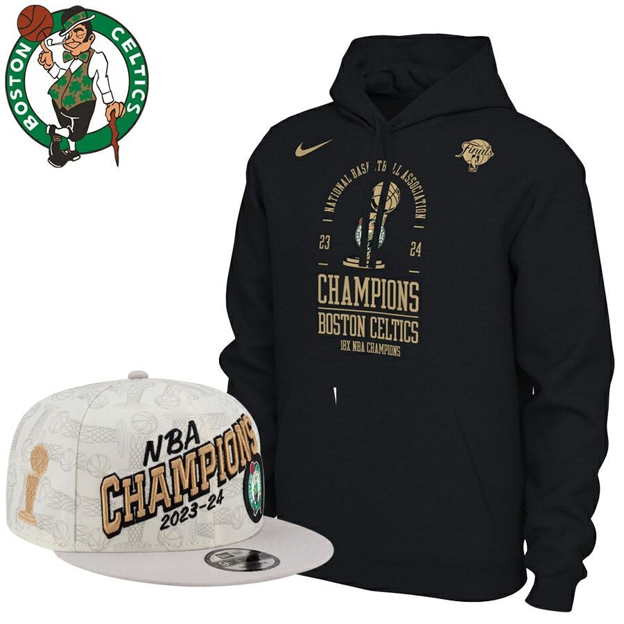 Celtics ジャケットとNBAキャップセット Jaqueta NBA Boston Celtics Classic DK Track Pro Standard Masculina