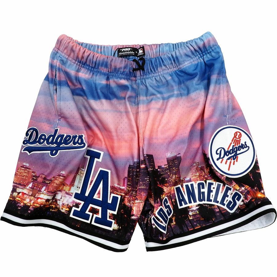 MLB ドジャース パンツ/ショーツ CITY SCAPE AOP MESH SHORT Pro