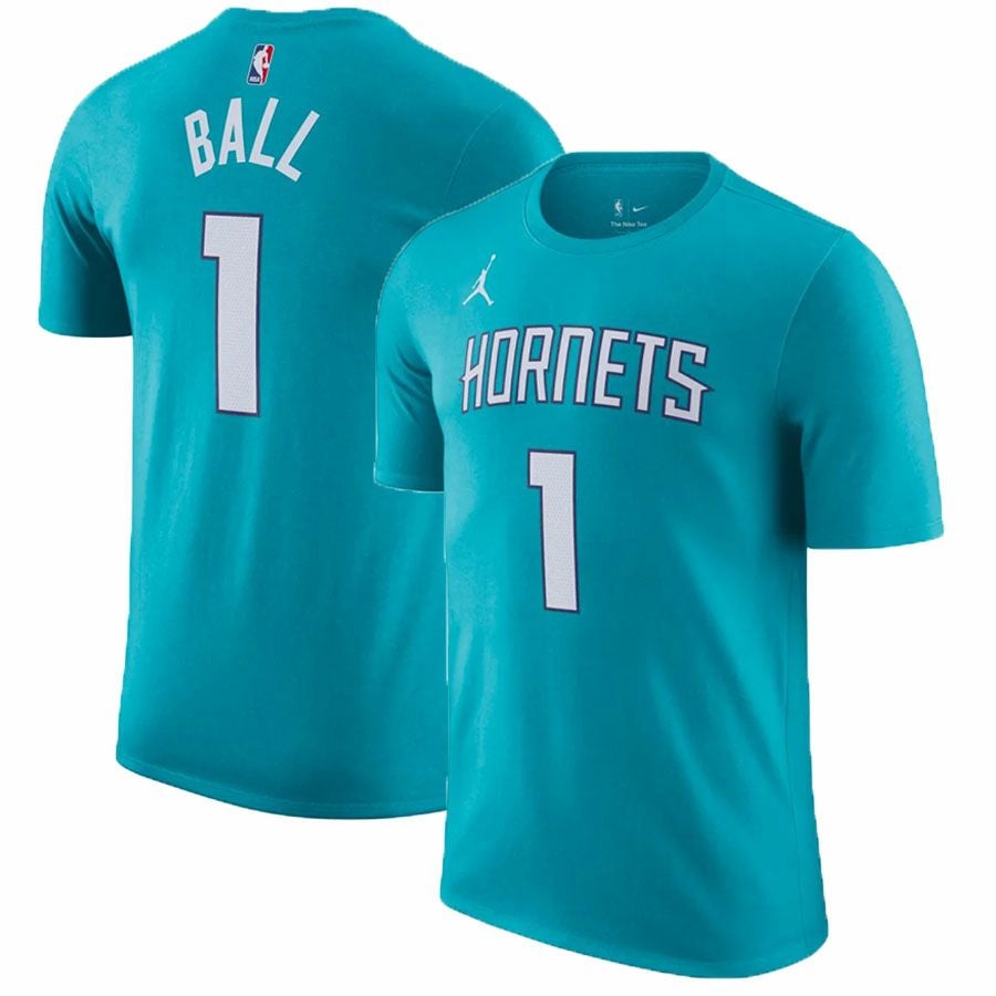 NBA ラメロ・ボール シャーロット・ホーネッツ Tシャツ 2022/23