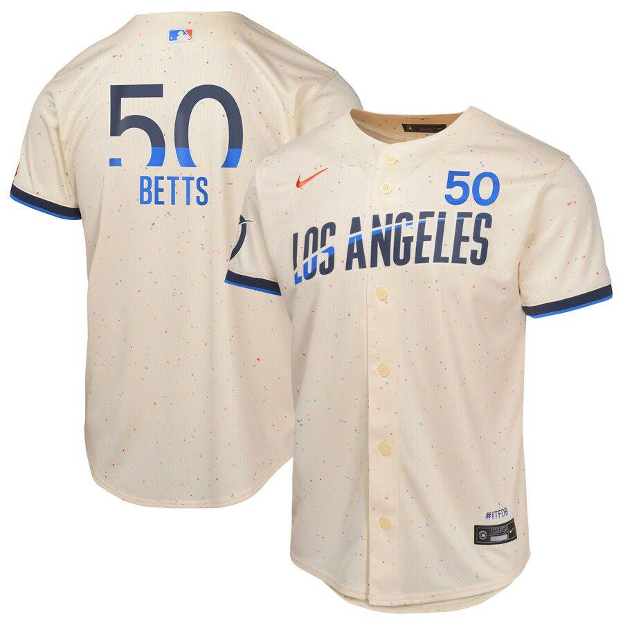 MLB ムーキー・ベッツ ドジャース ユニフォーム ユースサイズ 2024