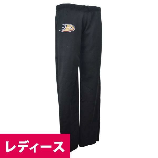 NHL ダックス スウェットパンツ ブラック Calhoun レディース Wordmark