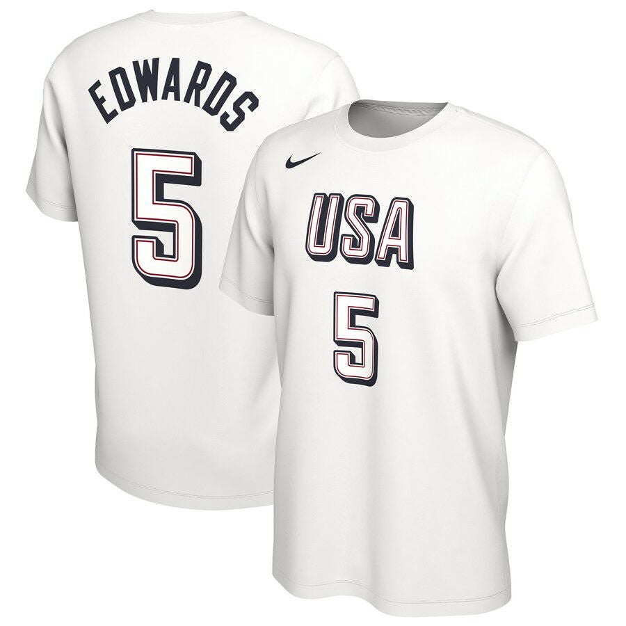 アンソニー・エドワーズ アメリカ代表 Tシャツ USA バスケットボール