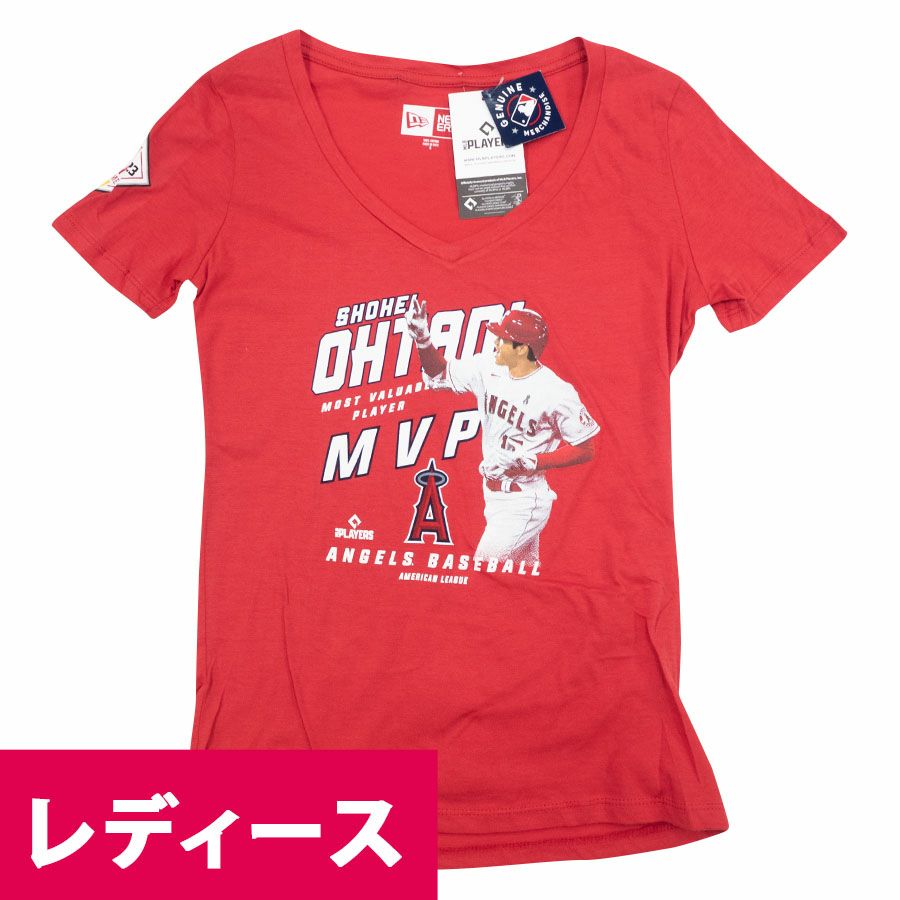 MLB エンゼルス Tシャツ レッド レディース - MLB | セレクション公式
