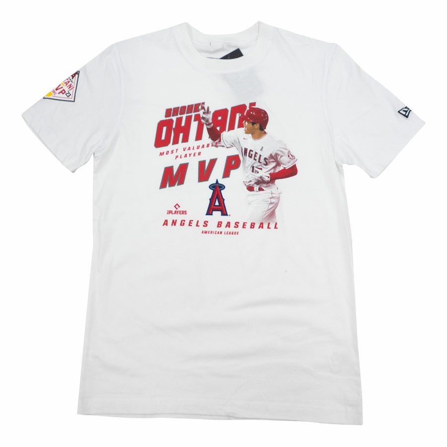 大谷翔平　エンジェルズキャップ(free size)Tシャツ140cm MLB 大谷翔平 エンゼルス Tシャツ 2023 ア・リーグ MVP T-Shirt