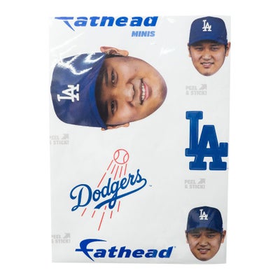 MLB 大谷翔平 ドジャース ステッカー デカールセット Face Removable 