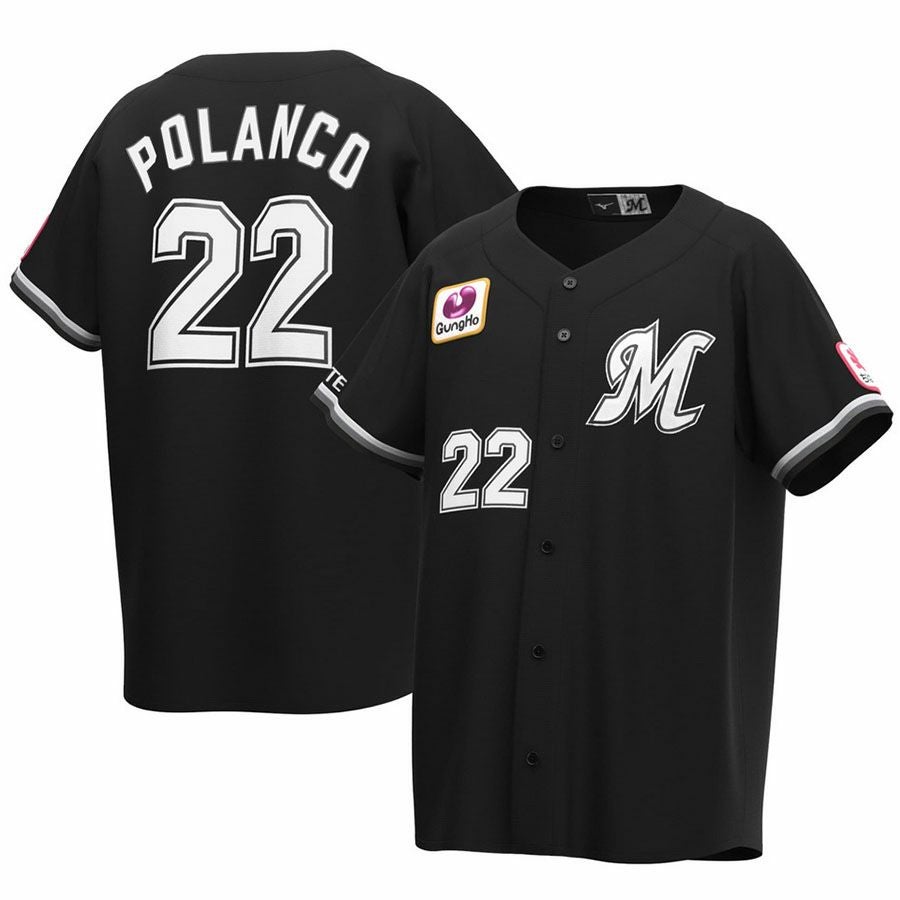 ハローキティ　千葉　LOTTE マリナーズ　ペアストラップ　野球ユニフォーム 全選手展開レプリカユニホーム ALT KIDSサイズ/マリーンズオンライン