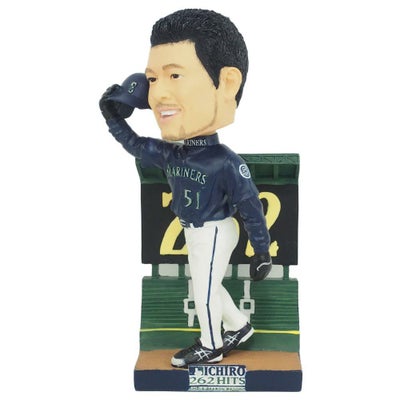 MLB マリナーズ イチロー 2004 シーズン最多安打記録 262本 記念 