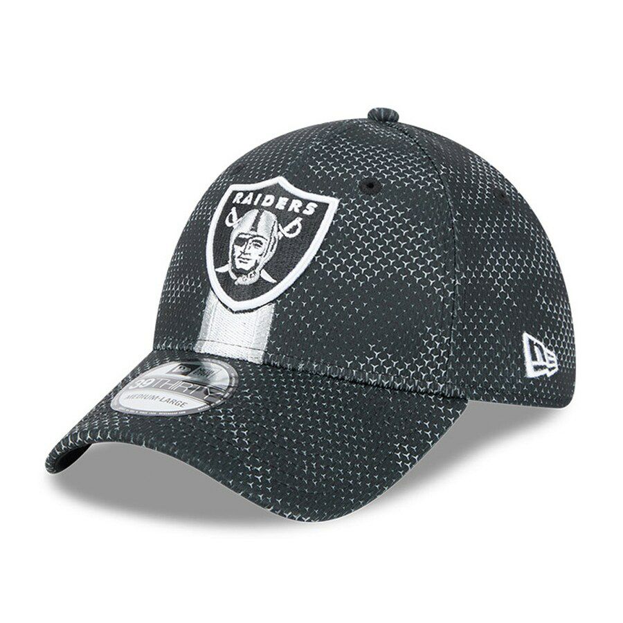 NFL レイダース キャップ 2024 サイドライン 39THIRTY Flex Hat