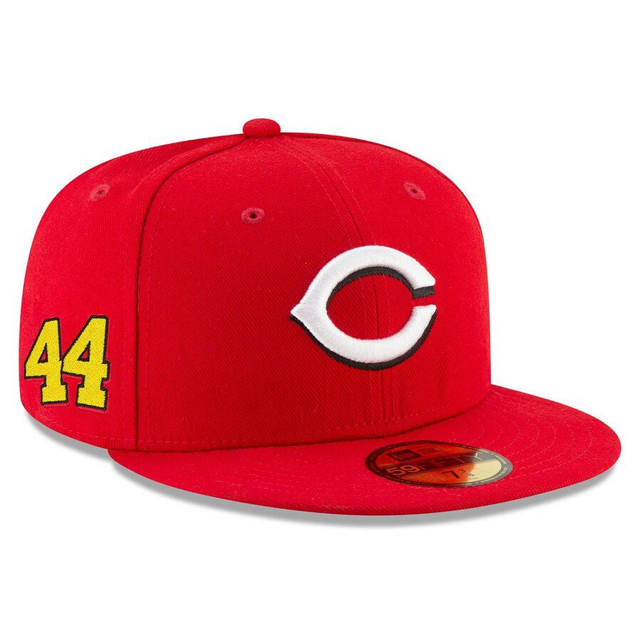 新品 レッズ59FIFTYキャップ 7 1/4 エリーデラクルーズ選手着用モデル MLB エリー・デラクルーズ シンシナティ・レッズ キャップ 2024