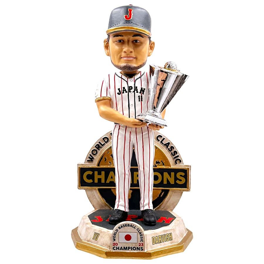 新品　ボブルヘッド人形　ラーズ・ヌートバー ペッパーミル 楽天市場】WBC ラーズ・ヌートバー Japan ボブルヘッド Player