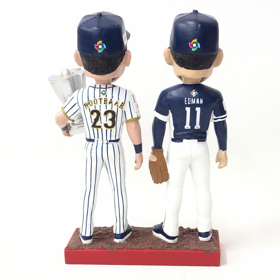 WBC ラーズ・ヌートバー & トミー・エドマン 日本 韓国 ボブルヘッド