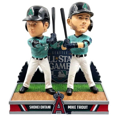 MLB 大谷翔平 & マイク・トラウト エンゼルス ボブルヘッド 【72個限定 