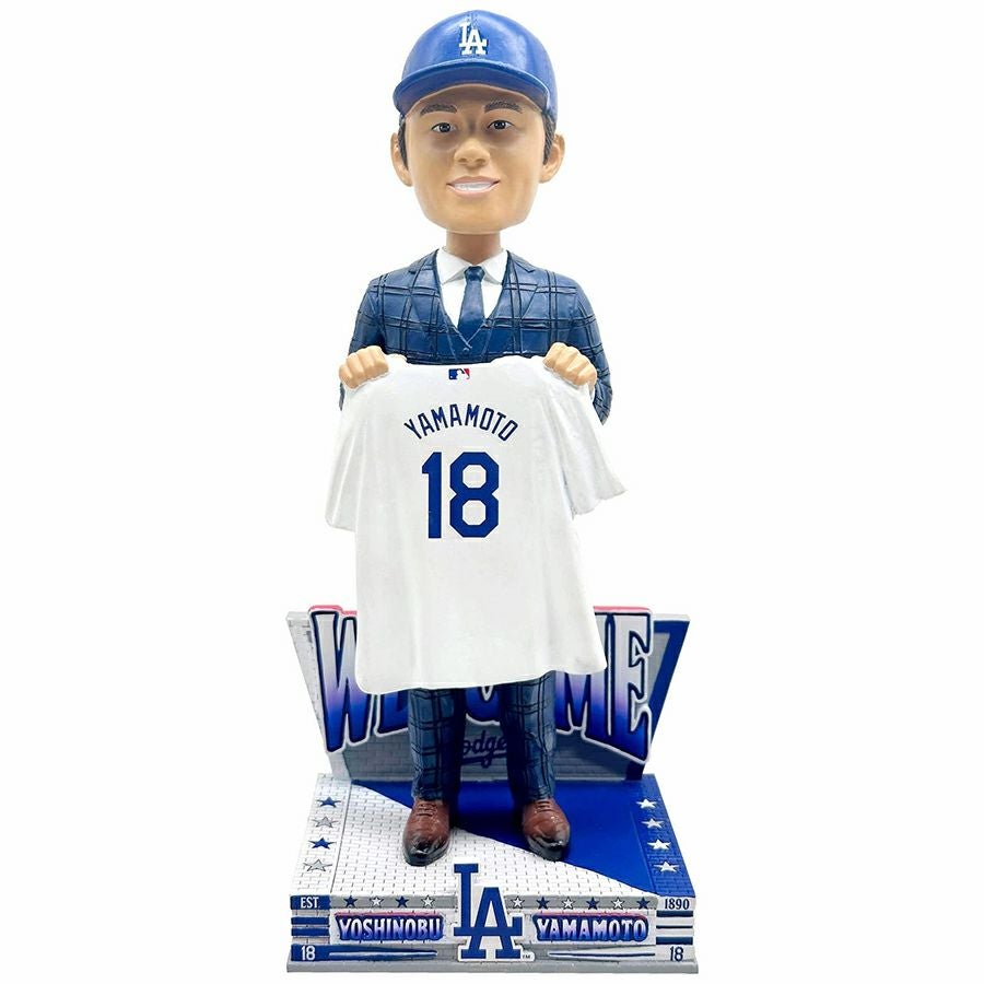 MLB 山本由伸 ドジャース ボブルヘッド 【1024個限定】移籍記念