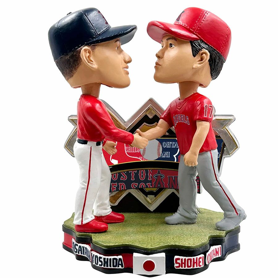 ボブルヘッド　4点おまとめ MLB 大谷翔平 ドジャース ミニボブルヘッド 【4体セット】ワールド
