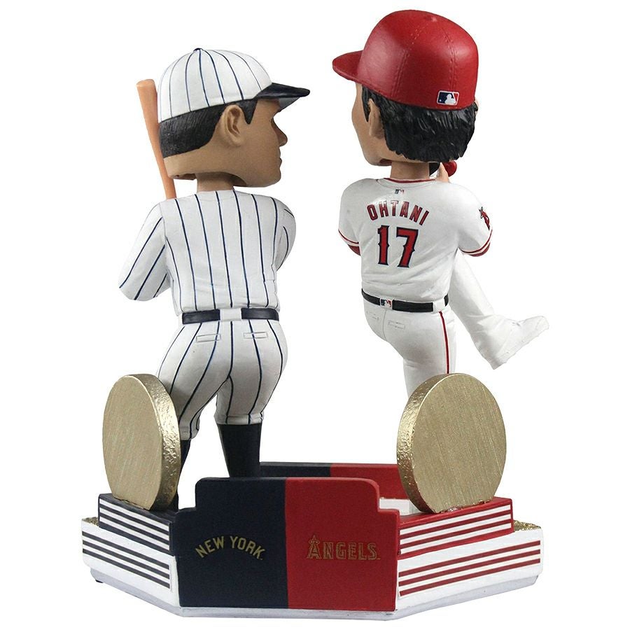 MLB 大谷翔平 & ベーブ・ルース エンゼルス ヤンキース ボブルヘッド
