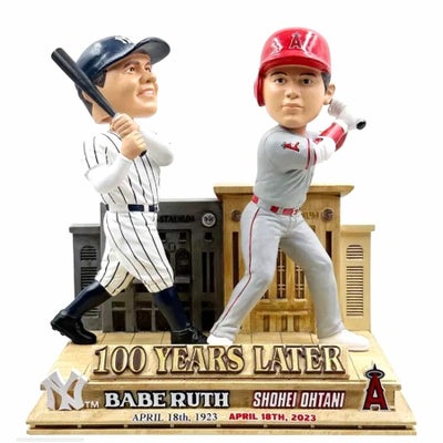 MLB 大谷翔平＆デコピン ドジャース ボブルヘッド 【球場限定配布 