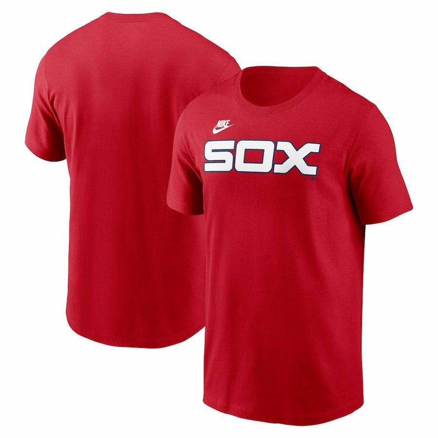 MLB ホワイトソックス Tシャツ Fuse ワードマーク Cotton Tee ナイキ