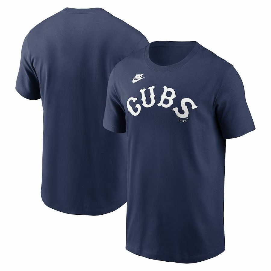 MLB カブス Tシャツ Fuse ワードマーク Cotton Tee ナイキ/Nike