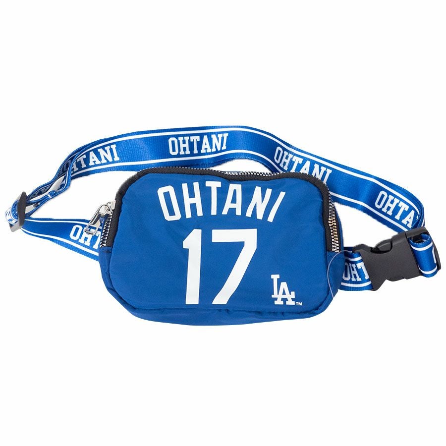 MLB 大谷翔平 ドジャース ショルダーポーチ Large Team Wordmark