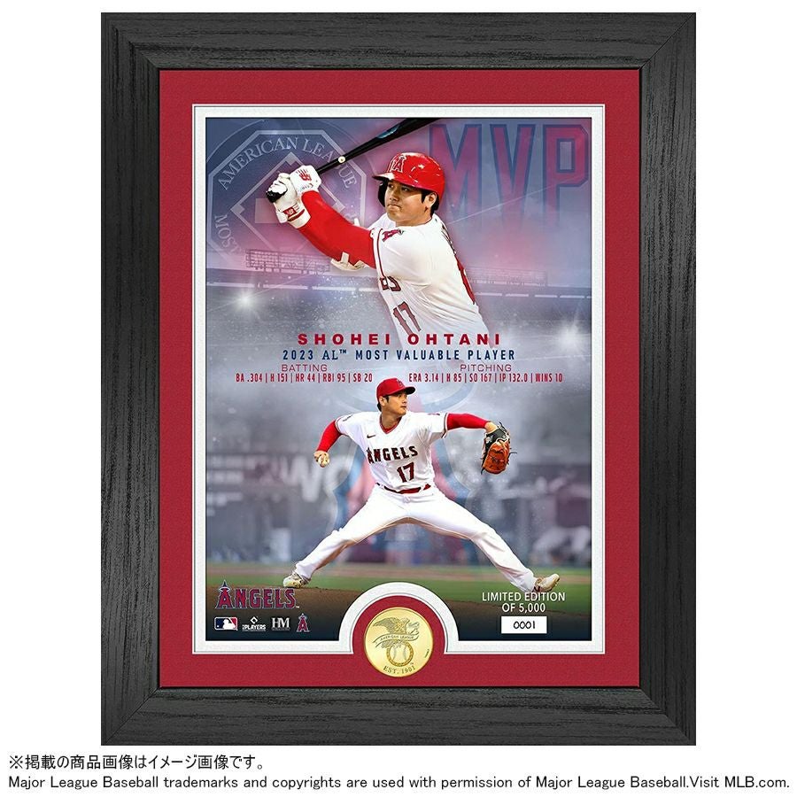 MLB 大谷翔平 ロサンゼルス・エンゼルス 2018 ア・リーグ 新人賞 受賞