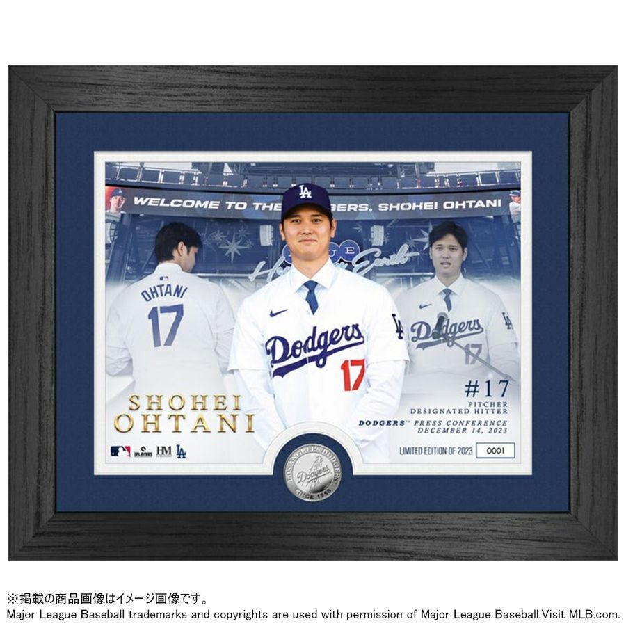 MLB 大谷翔平 エンゼルス Silver Coin Card (Angels 60th Season) The