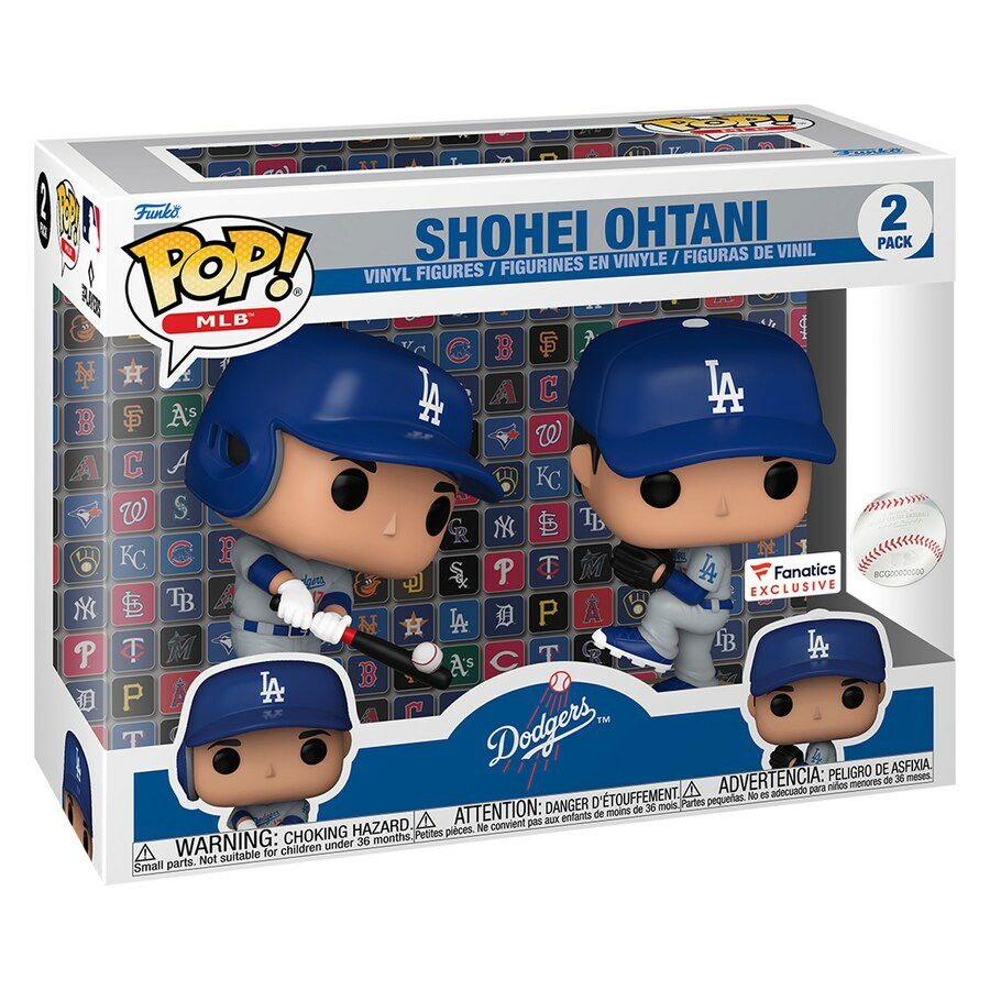 FUNKO POP x ドジャース 大谷翔平選手 2刀流フィギュアセット ｜ MLB