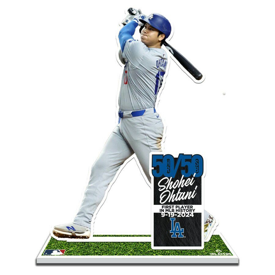 MLB 大谷翔平 ドジャース フォトスタンド Limited Edition 50/50達成