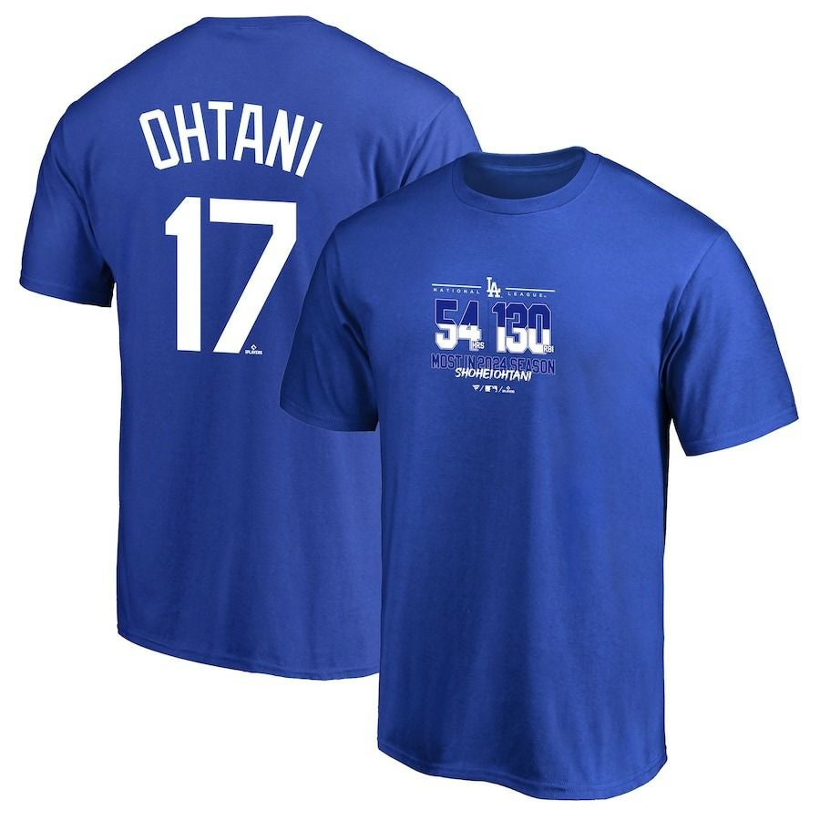 MLB 大谷翔平 ドジャース Tシャツ 2024 ネーム&ナンバー T-Shirt