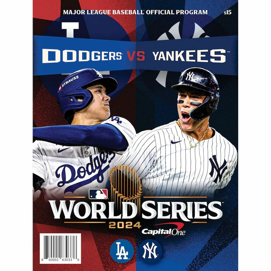 TOTAL BASEBALL MLB メジャーリーグ 洋書 ワールドシリーズ MLB MLB ワールドシリーズ2024 オフィシャルプログラム ヤンキース vs