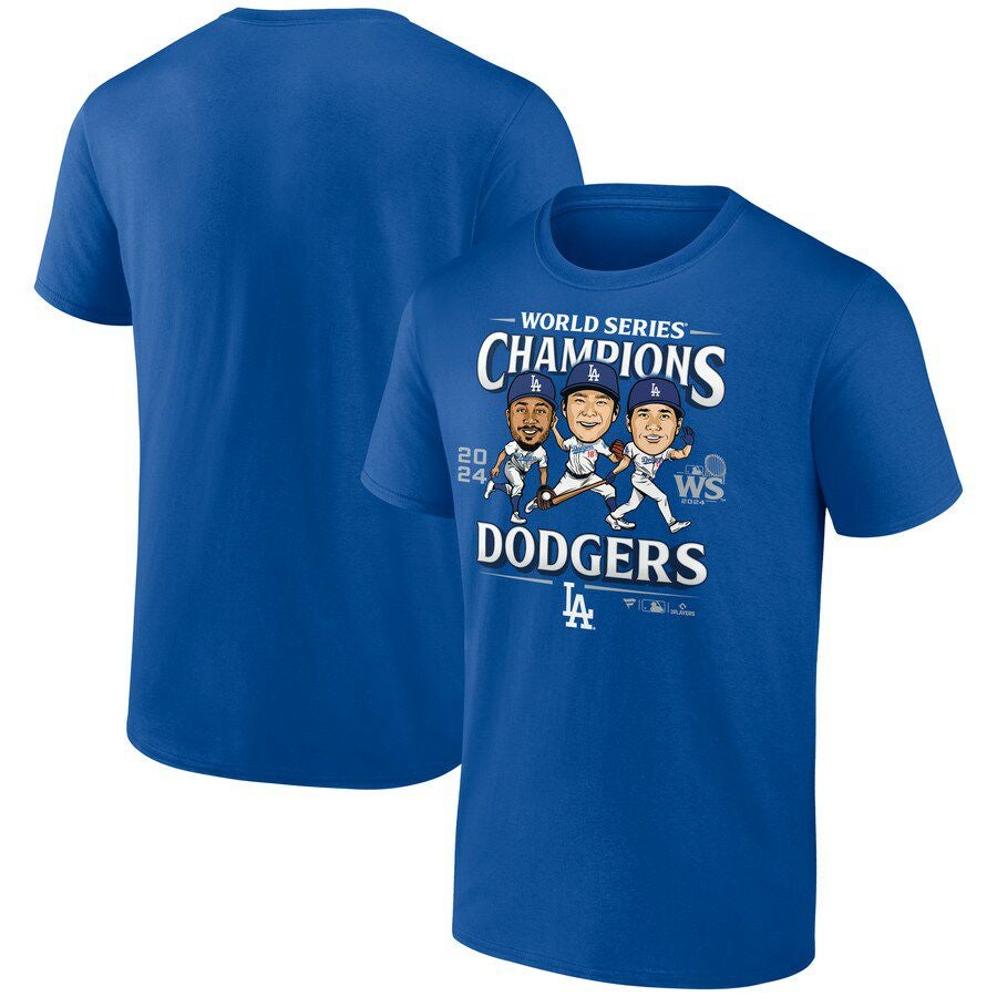 海外版】MLB ドジャース Tシャツ 2024 ワールドシリーズ優勝記念