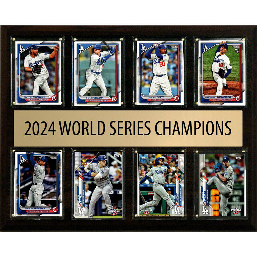 ドジャース ワールドシリーズ2024優勝記念アイテム！2020年以来、4年