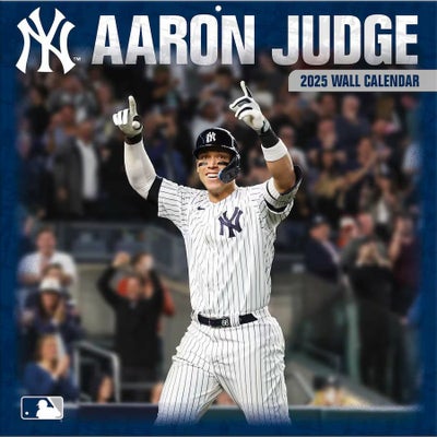 MLB アーロン・ジャッジ ヤンキース カレンダー 2025年版 プレイヤー 