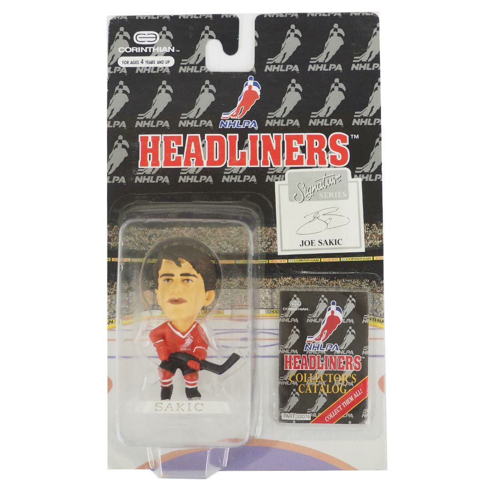 NHL ジョー・サキック ヘッドライナーズ フィギュア 1996 エディション