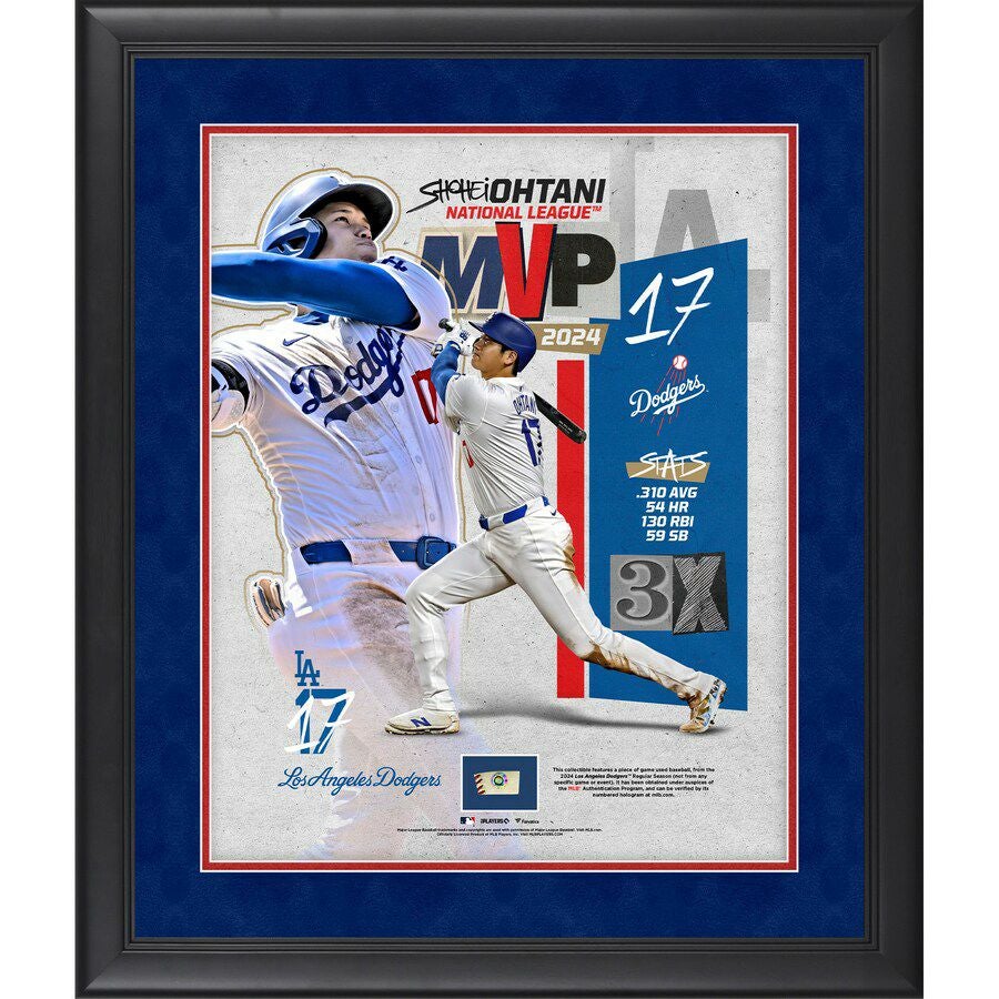 【即発送可】新品未開封 MLB2024 MVP 大谷翔平 フォトフレーム MLB 大谷翔平 ドジャース フォトフレーム 2024 ナ・リーグMVP受賞記念