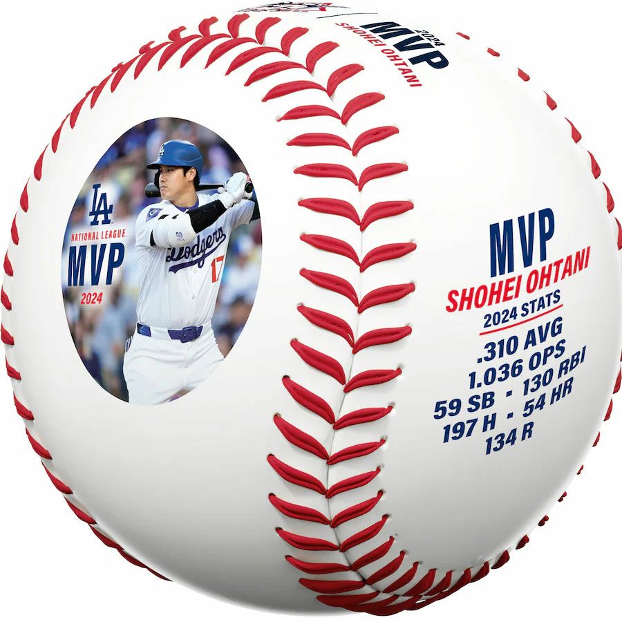 MLB 大谷翔平 ドジャース ボール 2024 ナ・リーグMVP受賞記念 公式球