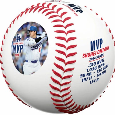 MLB 大谷翔平 ドジャース Rawlings Logo Baseball Rawlings 【ケース 